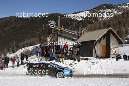 Mads Ostberg, Ola Flone (Ford Fiesta WRC , M-Sport World Rally Team) 20-24.01.2016 FIA World Rally Championship 2016, Rd 1, Rally Monte Carlo, Monte Carlo, Monaco