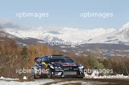 Andreas Mikkelsen ,Anders Jager (Volkswagen Polo R WRC, #9 Volkswagen Motorsport II) 01.08-10.12.2017 FIA World Rally Championship 2016, Rd 1, Rally Monte Carlo, Monte Carlo, Monaco