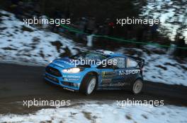 Eric Camilli (FRA) Nicolas Klinger (FRA), Ford Fiesta WRC , M-Sport World Rally Team 01.08-10.12.2017 FIA World Rally Championship 2016, Rd 1, Rally Monte Carlo, Monte Carlo, Monaco