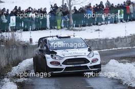 Bryan Bouffier (FRA) Victor Bellotto (FRA), Ford Fiesta WRC 01.08-10.12.2017 FIA World Rally Championship 2016, Rd 1, Rally Monte Carlo, Monte Carlo, Monaco