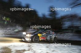 Andreas Mikkelsen ,Anders Jager (Volkswagen Polo R WRC, #9 Volkswagen Motorsport II) 01.08-10.12.2017 FIA World Rally Championship 2016, Rd 1, Rally Monte Carlo, Monte Carlo, Monaco