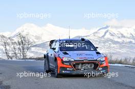 Thierry Neuville, Nicolas Gilsoul (Hyundai i20 WRC, #7 Hyundai Motorsport) 01.08-10.12.2017 FIA World Rally Championship 2016, Rd 1, Rally Monte Carlo, Monte Carlo, Monaco
