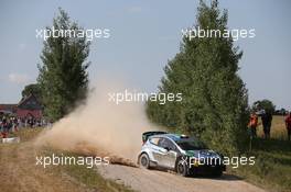 Lorenzo Bertelli (ITA)  Simone Scattolin (ITA), Ford Fiesta WRC 30.06-03.07.2016. World Rally Championship, Rd 7, Rally Poland, Mikolajki, Poland.