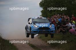 Eric Camilli (FRA) Benjamin Veillas (FRA), Ford Fiesta WRC, M-Sport WRT 30.06-03.07.2016. World Rally Championship, Rd 7, Rally Poland, Mikolajki, Poland.
