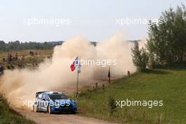 Mads Ostberg (NOR) Ola Flone (NOR), Ford Fiesta WRC, M-Sport WRT 30.06-03.07.2016. World Rally Championship, Rd 7, Rally Poland, Mikolajki, Poland.