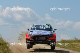Hayden Paddon (NZL)-John Kennard (NZL) Hyundai New i20 WRC, Hyundai Motorsport 30.06-03.07.2016. World Rally Championship, Rd 7, Rally Poland, Mikolajki, Poland.