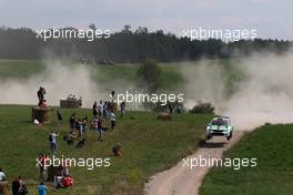 Essapeka Lappi (FIN) Janne Ferm (FIN), Skoda Fabia R5 WRC2, Skoda Motorsport 30.06-03.07.2016. World Rally Championship, Rd 7, Rally Poland, Mikolajki, Poland.