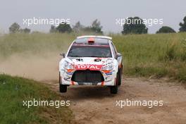 Yoann Bonato (FRA) - Denis Giraudet (FRA) Citroen DS3 R5 30.06-03.07.2016. World Rally Championship, Rd 7, Rally Poland, Mikolajki, Poland.
