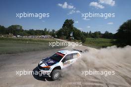 Teemu Suninen (FIN) Mikko Markkula (FIN), Skoda Fabia R5 30.06-03.07.2016. World Rally Championship, Rd 7, Rally Poland, Mikolajki, Poland.