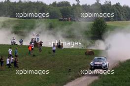 Jari-Matti Latvala (FIN)-Miikka Anttila (FIN) Volkswagen Polo, Volkswagen Motorsport 30.06-03.07.2016. World Rally Championship, Rd 7, Rally Poland, Mikolajki, Poland.