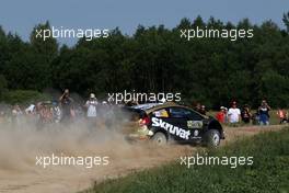 Henning Solberg (NOR) Ilka Minor (AUT), Ford Fiesta WRC 30.06-03.07.2016. World Rally Championship, Rd 7, Rally Poland, Mikolajki, Poland.