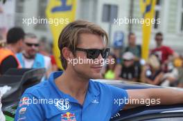 Andreas Mikkelsen (NOR) Anders Jaeger (NOR), VW Polo WRC, Volswagen Motosport 30.06-03.07.2016. World Rally Championship, Rd 7, Rally Poland, Mikolajki, Poland.