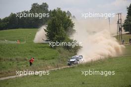 Ott Tanak (EST) Raigo Molder (EST), Ford Fiesta WRC, Dmack WRT 30.06-03.07.2016. World Rally Championship, Rd 7, Rally Poland, Mikolajki, Poland.