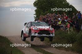 Stephane Lefebvre (FRA) Gabin Moreau (FRA), Citroen DS3 WRC, Abu Dhabi Total WRT 30.06-03.07.2016. World Rally Championship, Rd 7, Rally Poland, Mikolajki, Poland.