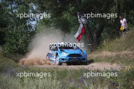 Eric Camilli (FRA) Benjamin Veillas (FRA), Ford Fiesta WRC, M-Sport WRT 30.06-03.07.2016. World Rally Championship, Rd 7, Rally Poland, Mikolajki, Poland.