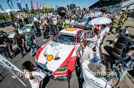 Nürburgring (GER) 27th May 2017. #42 BMW M6 GT3, BMW Team Schnitzer, Marco Wittmann (GER), Tom Blomqvist (GBR), Martin Tomczyk (GER), Augusto Farfus (BRA).