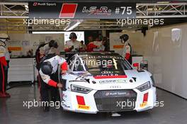 ISR - Filip Salaquarda(CZE), Frank Stippler(DEU), Clemens Schmid(AUT) - Audi R8 LMS 13-14.05.2017. Blancpain Endurance Series, Rd 4, Silverstone, England.