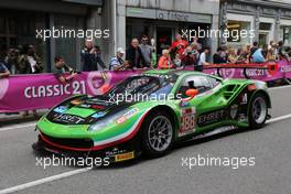 Rinaldi Racing- Ehret Pierre (DEU), Mastronardi Rino (ITA), Van Glabeke Patrick (BEL), Lancieri Gabriele (ITA) - Ferrari 488 GT3 27-30.07.2017. Blancpain Endurance Series, Rd 7, 24 Hours of Spa, Spa Francorchamps, Belgium