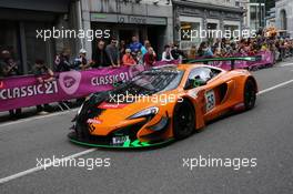 Strakka Racing - Barnicoat Ben (GBR), Bell Rob (GBR), Ledogar Come (FRA) - McLaren 650 S GT3 27-30.07.2017. Blancpain Endurance Series, Rd 7, 24 Hours of Spa, Spa Francorchamps, Belgium