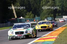 Bentley Team M-Sport - Guy Smith(GBR), Oliver Jarvis(GBR), Steven Kane(GBR) - Bentley Continental GT3 27-30.07.2017. Blancpain Endurance Series, Rd 7, 24 Hours of Spa, Spa Francorchamps, Belgium