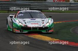 Kaspersky Motorsport - Giancarlo Fisichella(ITA), Marco Cioci(ITA), James Calado(GBR) - Ferrari 488 GT3 27-30.07.2017. Blancpain Endurance Series, Rd 7, 24 Hours of Spa, Spa Francorchamps, Belgium