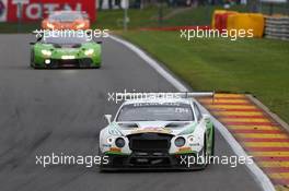 Bentley Team M-Sport - Maxime Soulet(BEL), Vincent Abril(MCO), Andy Soucek(ESP) - Bentley Continental GT3 27-30.07.2017. Blancpain Endurance Series, Rd 7, 24 Hours of Spa, Spa Francorchamps, Belgium