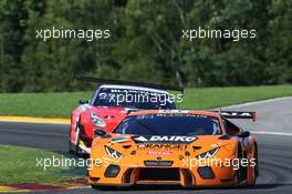 Orange 1 Team Lazarus - Luca Filippi(ITA), Nicolas Pohler(DEU), Fabrizio Crestani(ITA) - Lamborghini Huracan GT3 27-30.07.2017. Blancpain Endurance Series, Rd 7, 24 Hours of Spa, Spa Francorchamps, Belgium