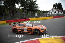 Mercedes-AMG Team HTP Motorsport - Jimmy Eriksson(SWE), Maxi Buhk(DEU), Franck Perera(FRA) - Mercedes-AMG GT3 27-30.07.2017. Blancpain Endurance Series, Rd 7, 24 Hours of Spa, Spa Francorchamps, Belgium