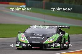 GRT Grasser Racing Team - Bortolotti Mirko (ITA), Engelhart Christian (DEU), Caldarelli Andrea (ITA) - Lamborghini Huracan GT3 27-30.07.2017. Blancpain Endurance Series, Rd 7, 24 Hours of Spa, Spa Francorchamps, Belgium