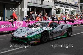 Kaspersky Motorsport - Giancarlo Fisichella(ITA), Marco Cioci(ITA), James Calado(GBR) - Ferrari 488 GT3 27-30.07.2017. Blancpain Endurance Series, Rd 7, 24 Hours of Spa, Spa Francorchamps, Belgium