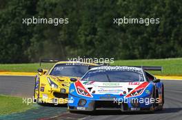 Ombra Racing - Michele Beretta(ITA), Stefano Gattuso(ITA), Andrea Piccini(ITA) - Lamborghini Huracan GT3 27-30.07.2017. Blancpain Endurance Series, Rd 7, 24 Hours of Spa, Spa Francorchamps, Belgium