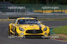 Black Falcon - Dore Chaponik(USA), Brett Sandberg(USA), Scott Heckert(USA), Jeroen Bleekemolen(NDL) - Mercedes-AMG GT3 27-30.07.2017. Blancpain Endurance Series, Rd 7, 24 Hours of Spa, Spa Francorchamps, Belgium