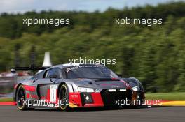 Audi Sport Team WRT - Antonio Garcia(ESP), Nico Mueller(CHE), Rene Rast(DEU) - Audi R8 LMS 27-30.07.2017. Blancpain Endurance Series, Rd 7, 24 Hours of Spa, Spa Francorchamps, Belgium