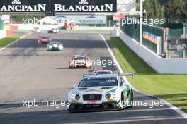 Bentley Team M-Sport - Maxime Soulet(BEL), Vincent Abril(MCO), Andy Soucek(ESP) - Bentley Continental GT3 27-30.07.2017. Blancpain Endurance Series, Rd 7, 24 Hours of Spa, Spa Francorchamps, Belgium