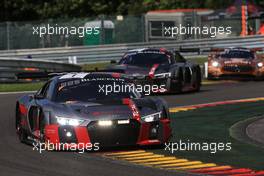 Audi Sport Team WRT - Antonio Garcia(ESP), Nico Mueller(CHE), Rene Rast(DEU) - Audi R8 LMS 27-30.07.2017. Blancpain Endurance Series, Rd 7, 24 Hours of Spa, Spa Francorchamps, Belgium