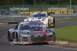 Audi Sport Team Sainteloc - Christopher Haase(DEU), Jules Gounon(FRA), Markus Winkelhock(DEU) - Audi R8 LMS 27-30.07.2017. Blancpain Endurance Series, Rd 7, 24 Hours of Spa, Spa Francorchamps, Belgium