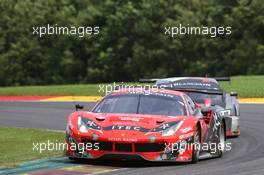 Kessel Racing - Marco Zanuttini(ITA), Jacques Duyver(BEL), David Perel(ZAF), Niki Cadei(ITA) - Ferrari 488 GT3 27-30.07.2017. Blancpain Endurance Series, Rd 7, 24 Hours of Spa, Spa Francorchamps, Belgium