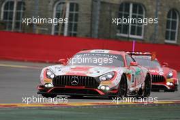 Good Smile Racing Team UKYO- Taniguchi Nobuteru (JPN), Kataoka Tatsuya (JPN), Kobayashi Kamui (JPN) - Mercedes-AMG GT3 27-30.07.2017. Blancpain Endurance Series, Rd 7, 24 Hours of Spa, Spa Francorchamps, Belgium