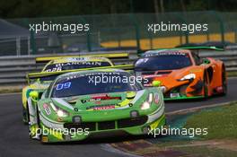 Rinaldi Racing, Alexander Mattschull(DEU), Rinat Salikhov(RUS), Matteo Malucelli(ITA), Norbert Siedler(AUT) - Ferrari 488 GT3 27-30.07.2017. Blancpain Endurance Series, Rd 7, 24 Hours of Spa, Spa Francorchamps, Belgium