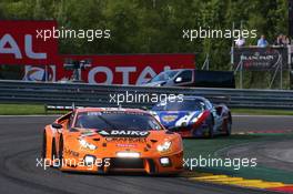 Orange 1 Team Lazarus - Luca Filippi(ITA), Nicolas Pohler(DEU), Fabrizio Crestani(ITA) - Lamborghini Huracan GT3 27-30.07.2017. Blancpain Endurance Series, Rd 7, 24 Hours of Spa, Spa Francorchamps, Belgium