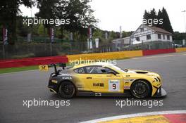 Bentley Team ABT - Christer Jons(DEU), Jordan Pepper(ZAF), Nico Verdonck(BEL) - Bentley Continental GT3 27-30.07.2017. Blancpain Endurance Series, Rd 7, 24 Hours of Spa, Spa Francorchamps, Belgium