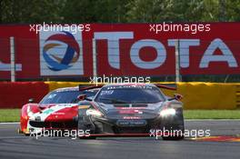 Strakka Racing - David Fumanelli(ITA), Jonny Kane(GBR), Sam Tordoff(GBR) - McLaren 650 S GT3 27-30.07.2017. Blancpain Endurance Series, Rd 7, 24 Hours of Spa, Spa Francorchamps, Belgium