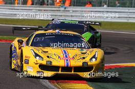 AF Corse - Pasin Lathouras(THA), Michele Rugolo(ITA), Alessandro Pier Guidi(ITA) - Ferrari 488 GT3 27-30.07.2017. Blancpain Endurance Series, Rd 7, 24 Hours of Spa, Spa Francorchamps, Belgium