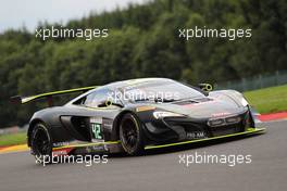 Strakka Racing - Nick Leventis (GBR), Lewis Williamson (GBR), Craig Fleming (GBR), Webb Oliver (GBR) - McLaren 650 S GT3 27-30.07.2017. Blancpain Endurance Series, Rd 7, 24 Hours of Spa, Spa Francorchamps, Belgium