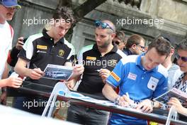 Ombra Racing - Andrea Piccini (ITA), Michele Beretta (ITA), Stefano Gattuso (ITA) - Lamborghini Huracan GT3 27-30.07.2017. Blancpain Endurance Series, Rd 7, 24 Hours of Spa, Spa Francorchamps, Belgium