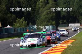 Herberth Motorsport - Juergen Haring(DEU), Alfred Renauer(DEU), Robert Renauer(DEU), Marc Lieb(DEU) - Porsche 991 GT3 R 27-30.07.2017. Blancpain Endurance Series, Rd 7, 24 Hours of Spa, Spa Francorchamps, Belgium