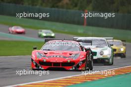 Kessel Racing - Zanuttini Marco (ITA), Duyver Jacques (BEL), Perel DavidN (ZAF), Cadei Niki (ITA) - Ferrari 488 GT3 27-30.07.2017. Blancpain Endurance Series, Rd 7, 24 Hours of Spa, Spa Francorchamps, Belgium