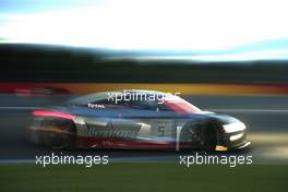 Audi Sport Team WRT - Marcel Fassler(CHE), Andre Lotterer(DEU), Dries Vanthoor(BEL) - Audi R8 LMS 27-30.07.2017. Blancpain Endurance Series, Rd 7, 24 Hours of Spa, Spa Francorchamps, Belgium