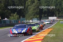 SMP Racing - Victor Shaytar(RUS), Davide Rigon(ITA), Miguel Molina(ESP) - Ferrari 488 GT3 27-30.07.2017. Blancpain Endurance Series, Rd 7, 24 Hours of Spa, Spa Francorchamps, Belgium