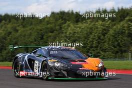 Strakka Racing, Ben Barnicoat(GBR), Rob Bell(GBR),Come Ledogar(FRA) - McLaren 650 S GT3 27-30.07.2017. Blancpain Endurance Series, Rd 7, 24 Hours of Spa, Spa Francorchamps, Belgium